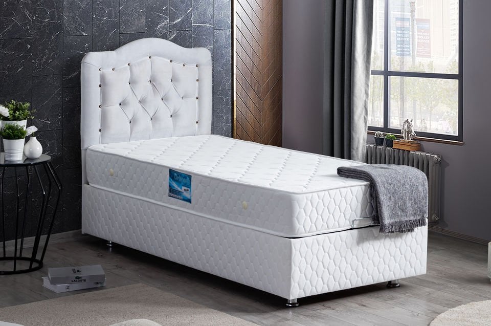 Şah Baza Başlık Ortho Soft Yatak Seti 100 x 200 - Beyaz