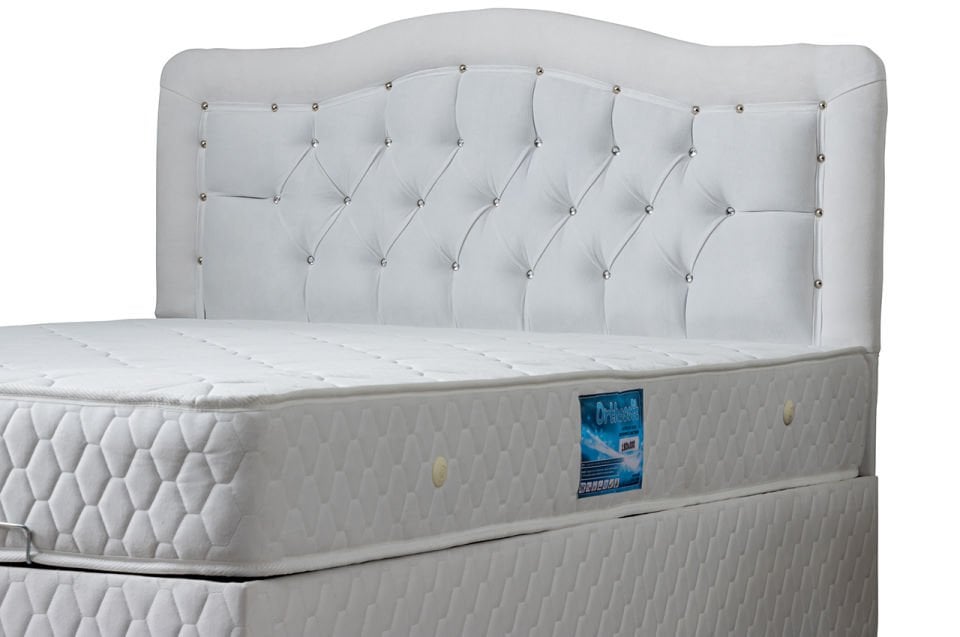 Şah Baza Başlık Ortho Soft Yatak Seti 150 x 200 - Beyaz