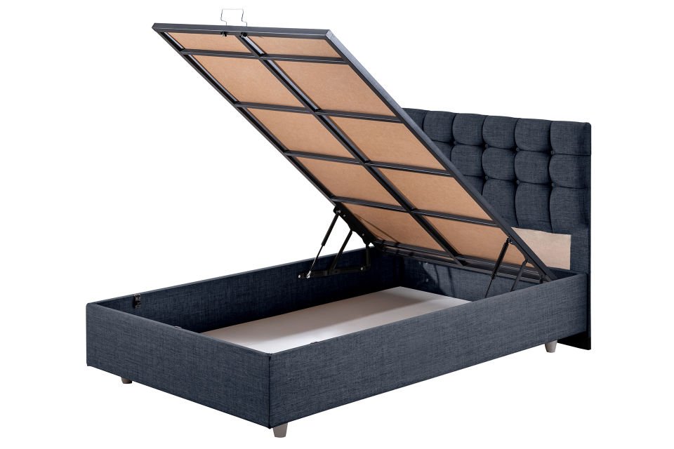 Venedik Baza Başlık Comfort Yatak Seti 100 x 200 - Lacivert