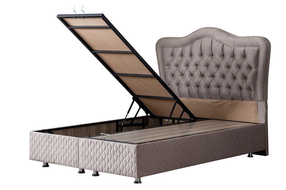 Camelli Baza Başlık Seti 180 x 200 - Gri