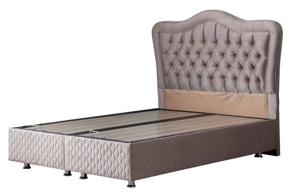 Camelli Baza Başlık Seti 180 x 200 - Gri