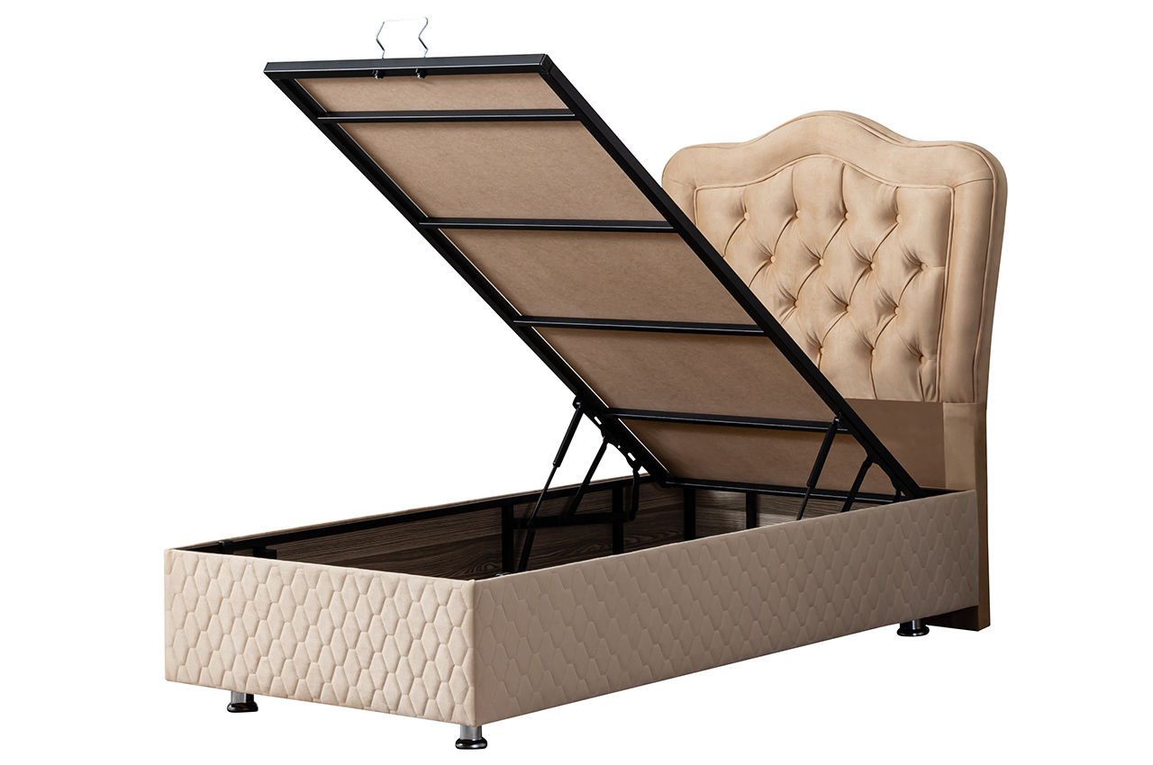 Camelli Baza Başlık Seti 100 x 200 - Bej