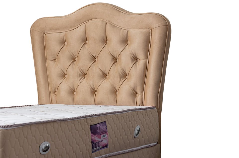 Camelli Baza Başlık Seti 100 x 200 - Bej
