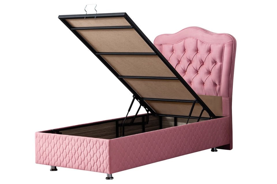 Camelli Baza Başlık Seti 90 x 190 - Pembe
