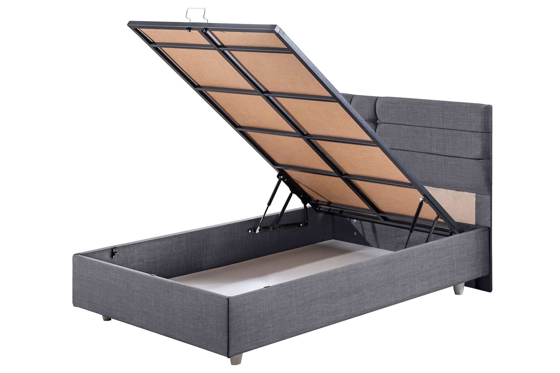 Viyana Baza Başlık Seti 90 x 200 - Gri