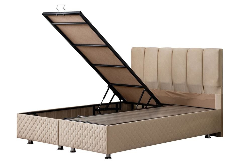 Tetra Baza Başlık Seti 150 x 200 - Bej