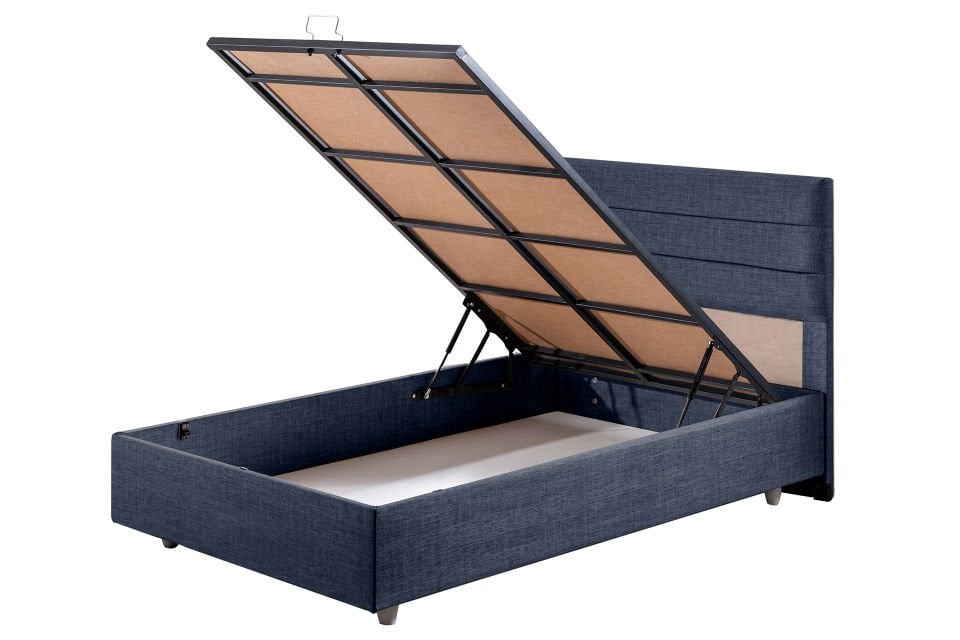 Sofia Baza Başlık Comfort Yatak Seti 120 x 200 - Lacivert