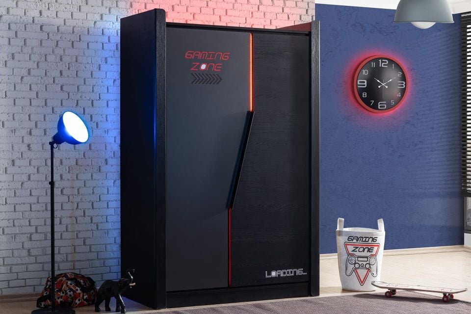 Gamer 2 Kapaklı Dolap