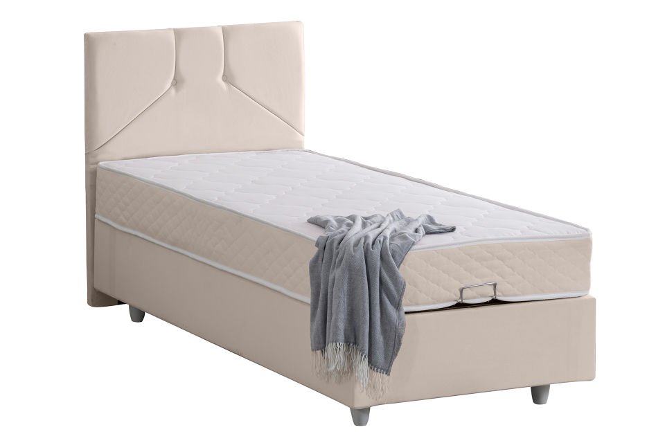 Wick Baza Başlık Letto Yatak Seti 120 x 200 - Krem