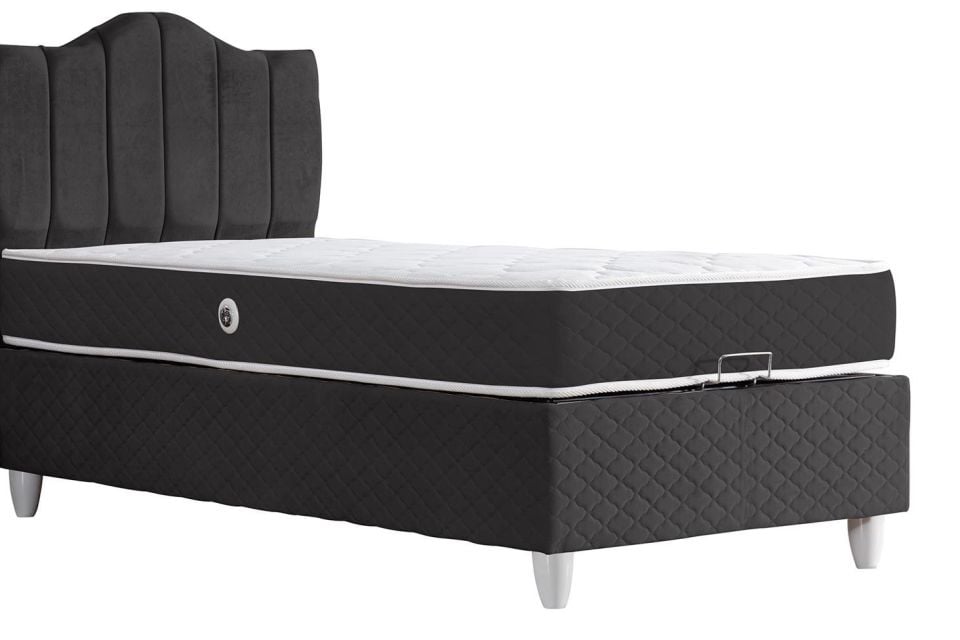 Trend Baza Başlık Letto Yatak Seti 180 x 200 - Antrasit