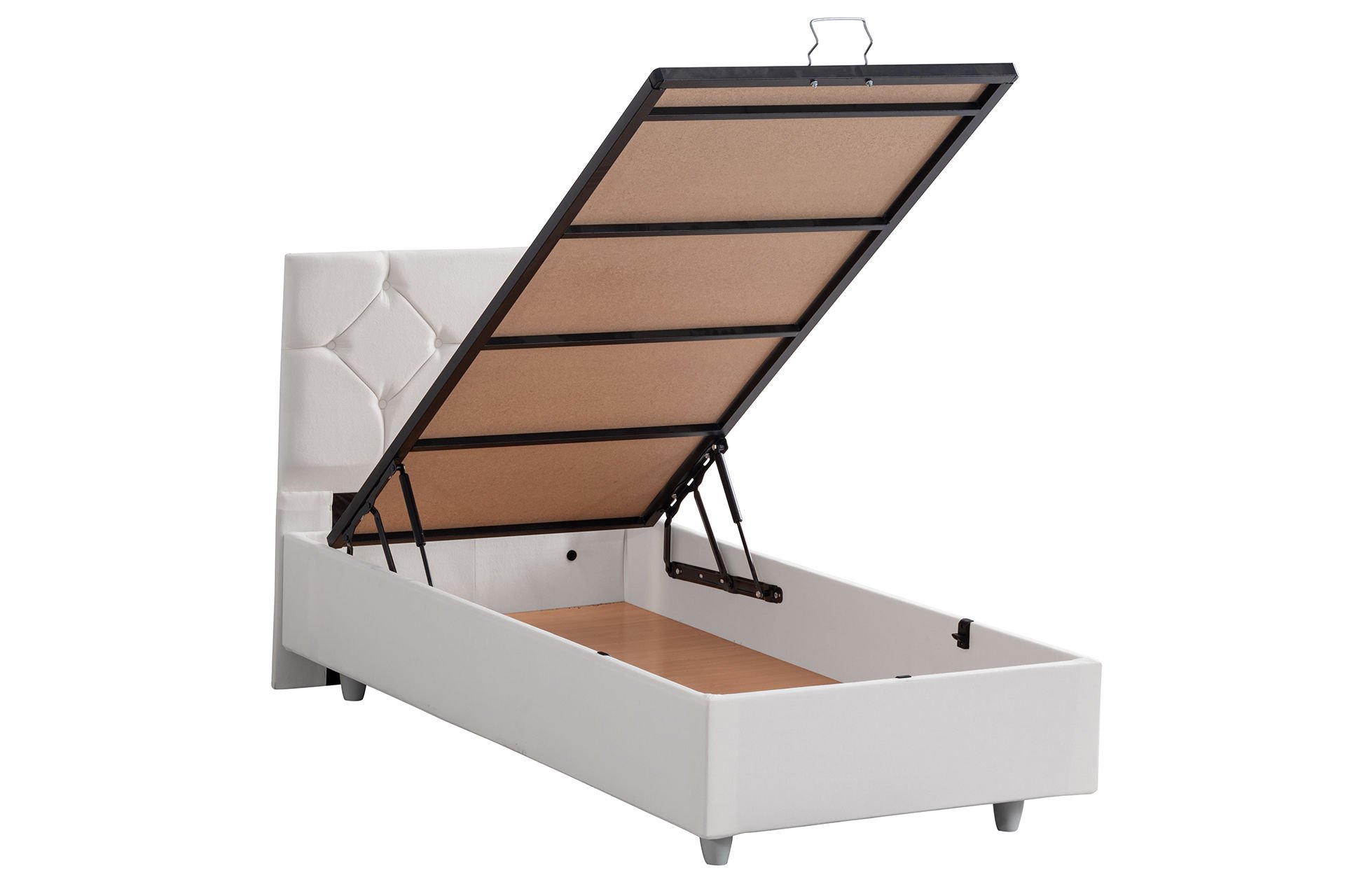Glamis Baza Başlık Seti 90 x 190 - Beyaz