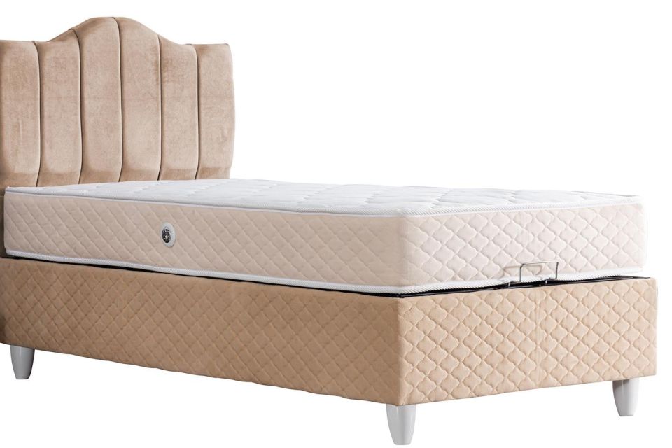 Trend Baza Başlık Letto Yatak Seti 150 x 200 - Bej