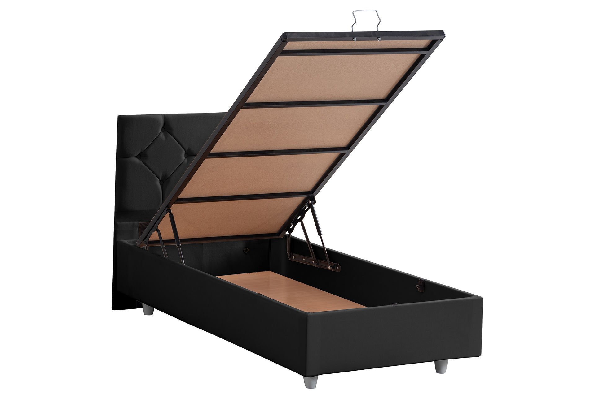 Glamis Baza Başlık Seti 90 x 190 - Antrasit