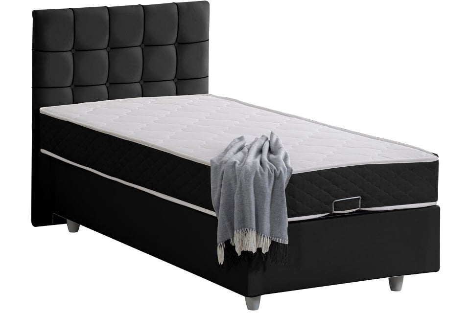 Tavira Baza Başlık Letto Yatak Seti 100 x 200 - Antrasit