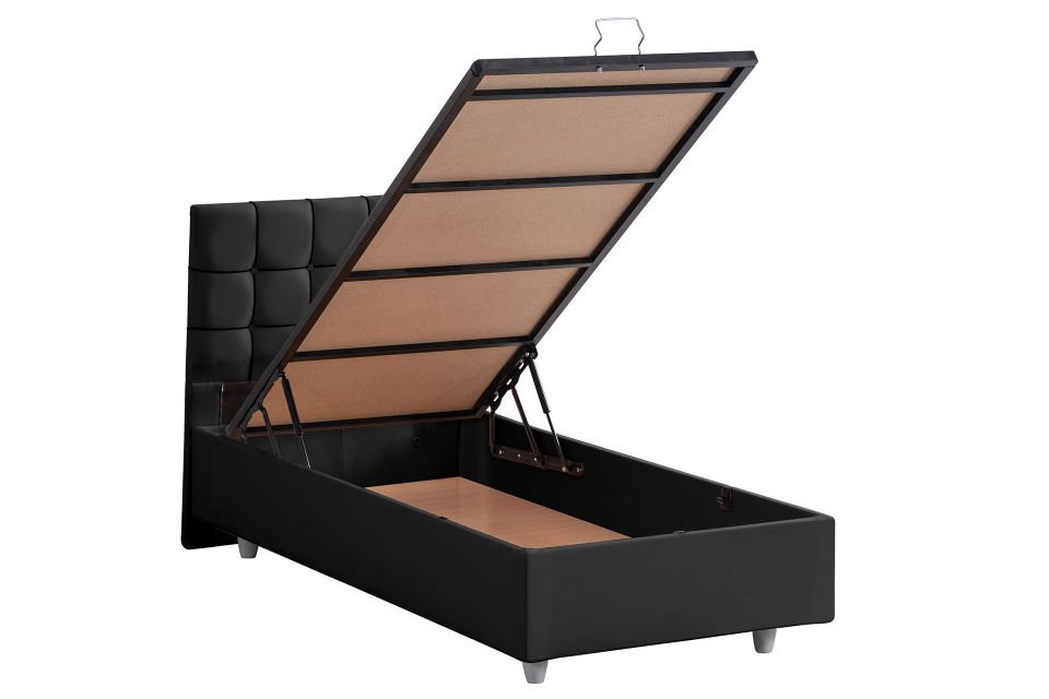 Tavira Baza Başlık Letto Yatak Seti 100 x 200 - Antrasit
