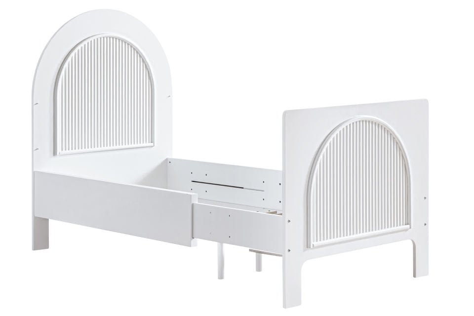 Athena MDF Büyüyen Beşik 90x130 - Beyaz