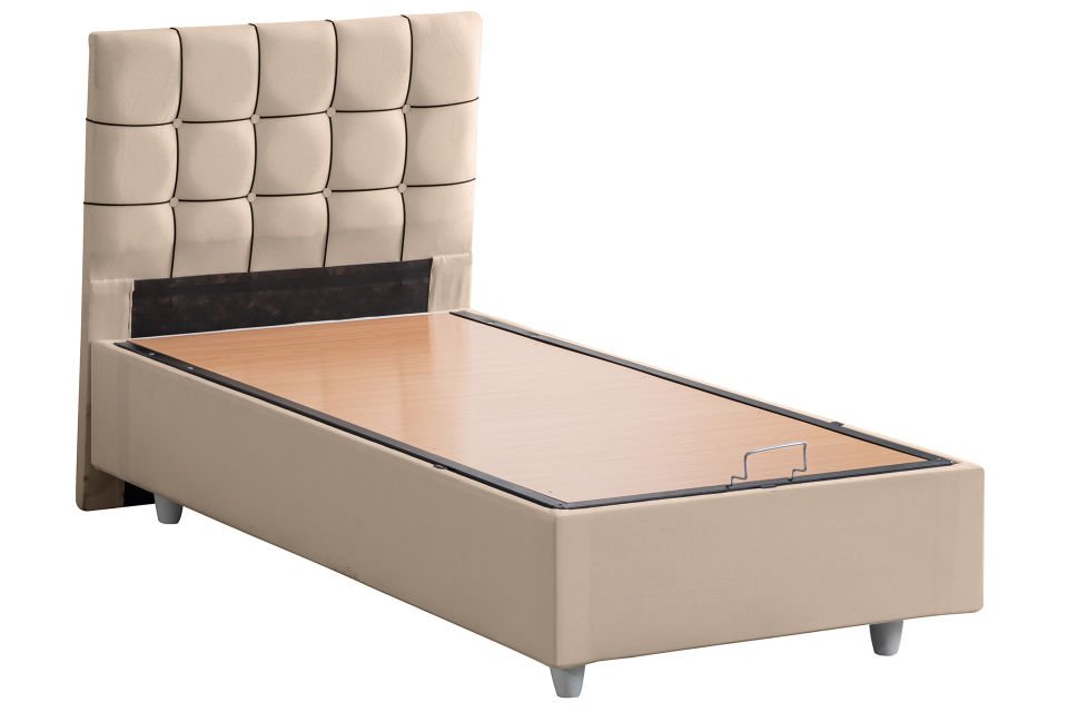 Tavira Baza Başlık Letto Yatak Seti 120 x 200 - Bej