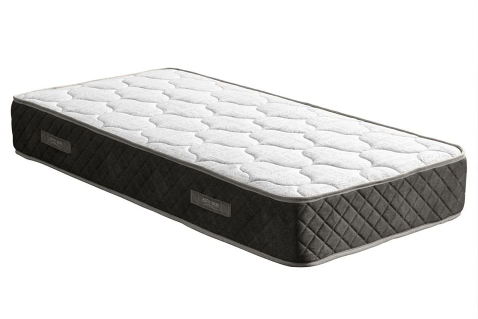 Deluxe Ortopedik Yaylı Yatak Antrasit - 120x200