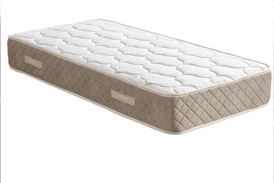 Deluxe Ortopedik Yaylı Yatak Bej - 90x200