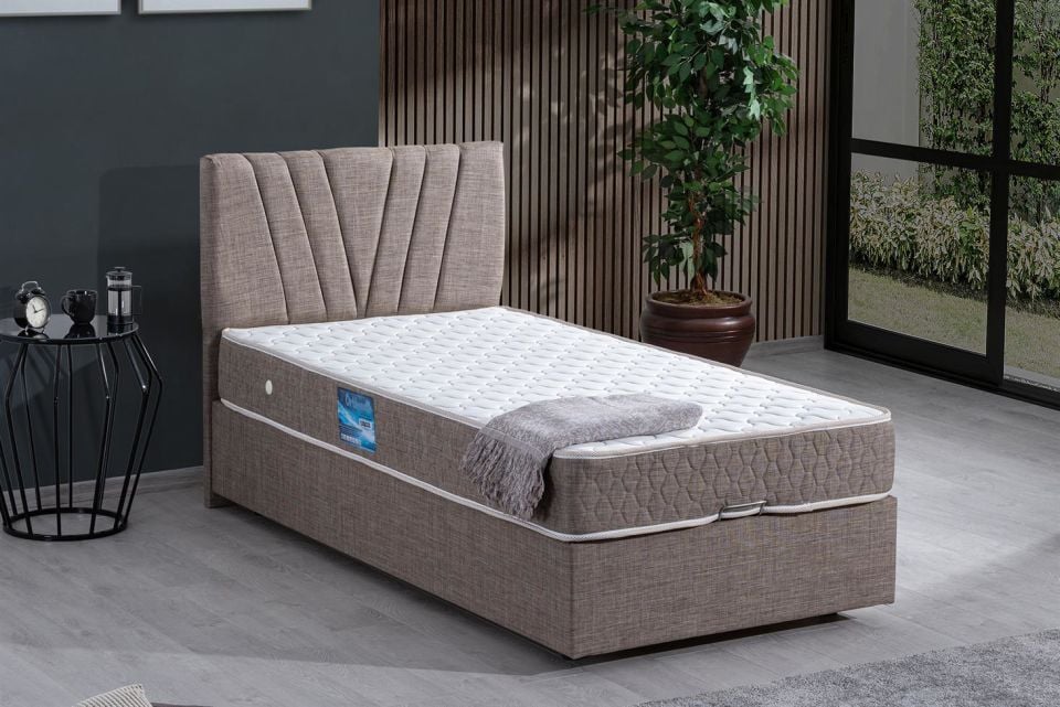 Fersa Baza Başlık Orthosoft Yatak Seti 90 x 200 - Kahve