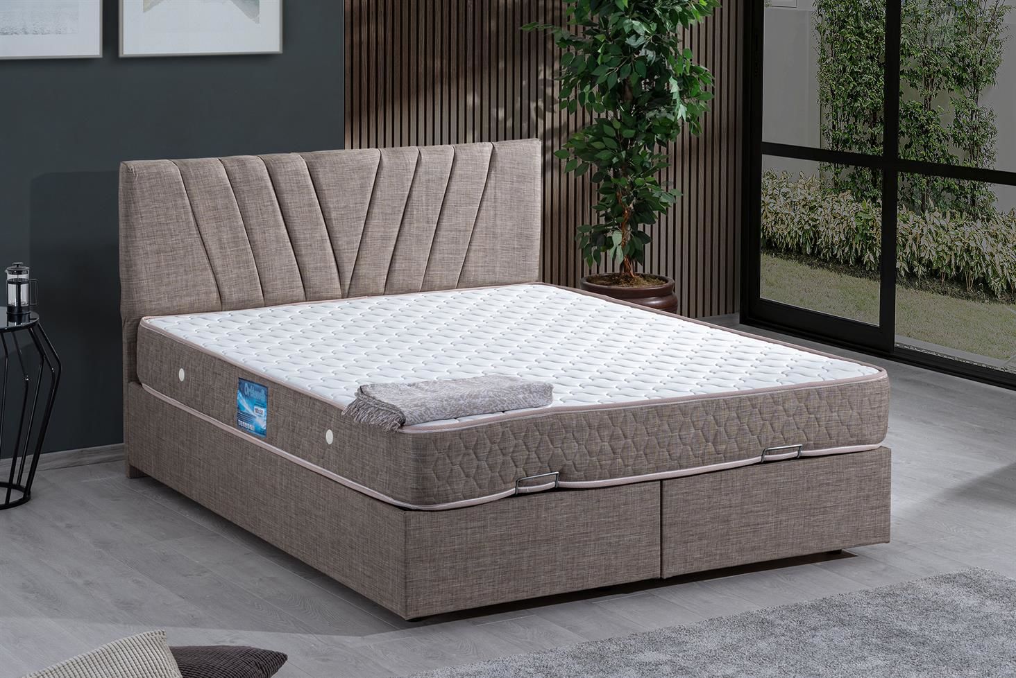Fersa Baza Başlık Orthosoft Yatak Seti 140 x 190 - Kahve