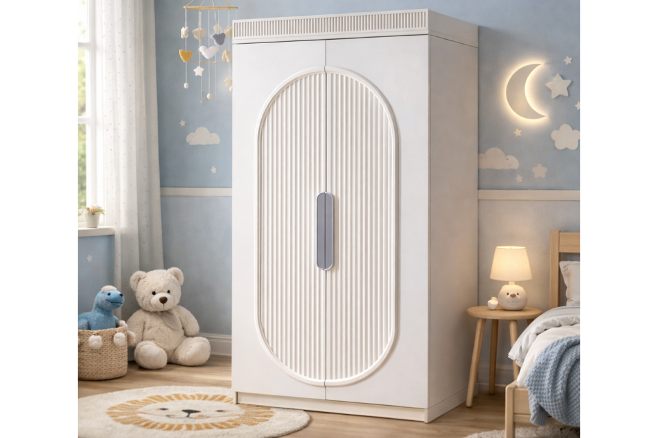 Athena 2 Kapaklı Dolap - Gri