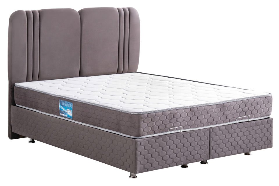 Paul Baza Başlık Orthosoft Yatak Seti 140 x 190 - Antrasit