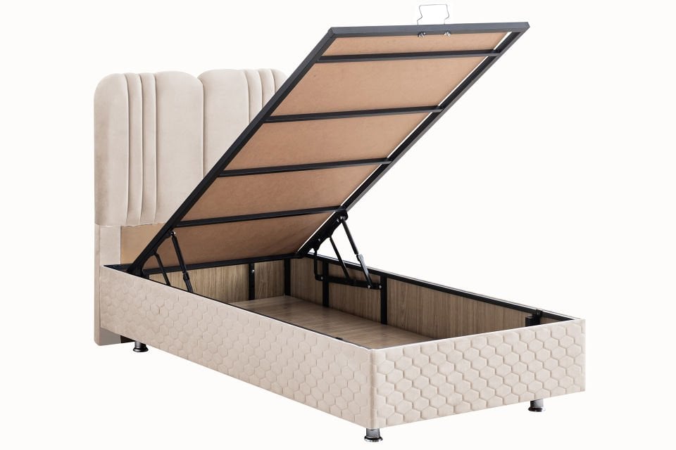 Paul Baza Başlık Orthosoft Yatak Seti 100 x 200 - Krem