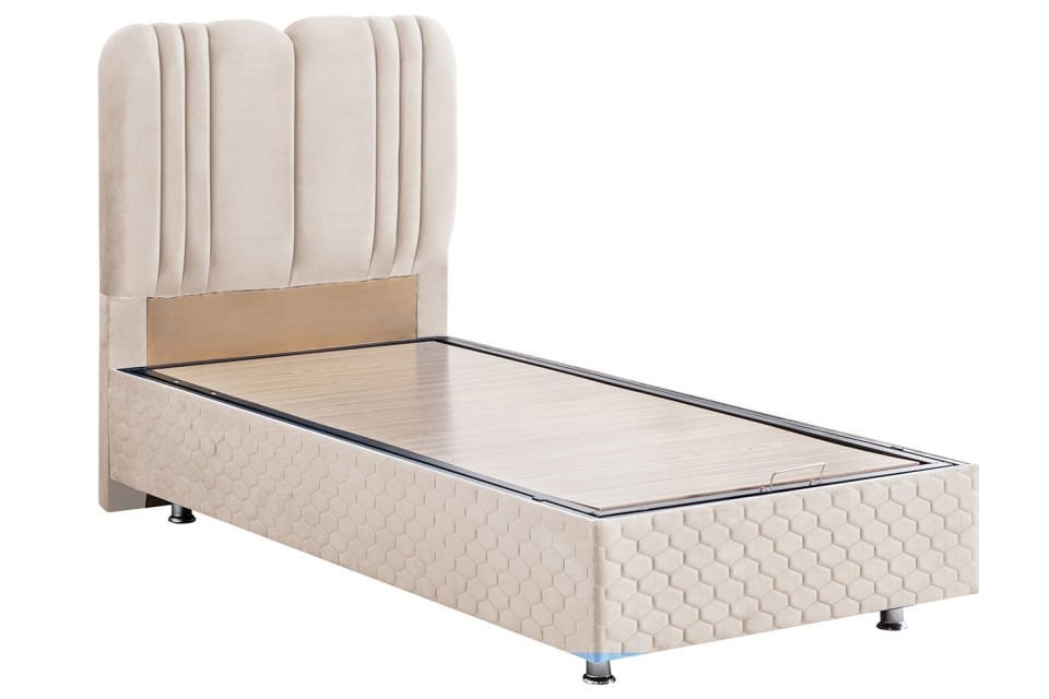 Paul Baza Başlık Orthosoft Yatak Seti 100 x 200 - Krem