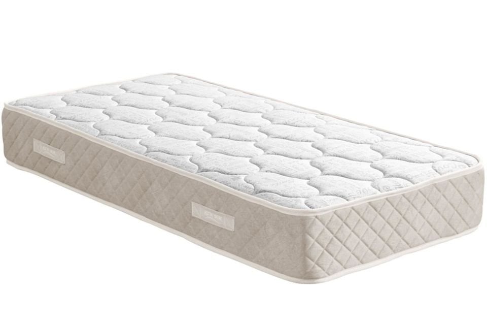 Deluxe Ortopedik Yaylı Yatak Krem - 90x200