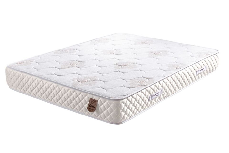 Deluxe Ortopedik Yaylı Yatak Krem - 140x190