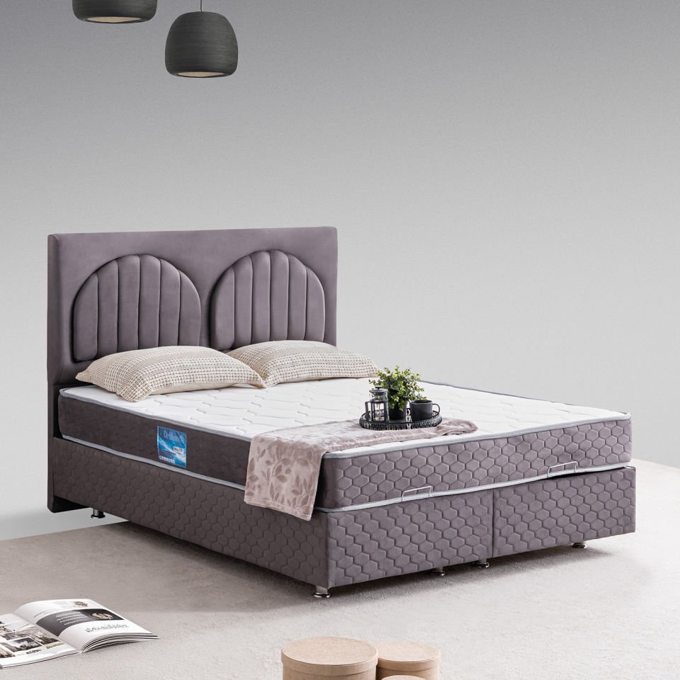 Walter Baza Başlık Orthosoft Yatak Seti 180 x 200 - Antrasit