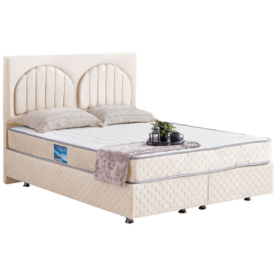 Walter Baza Başlık Orthosoft Yatak Seti 90 x 190 - Krem
