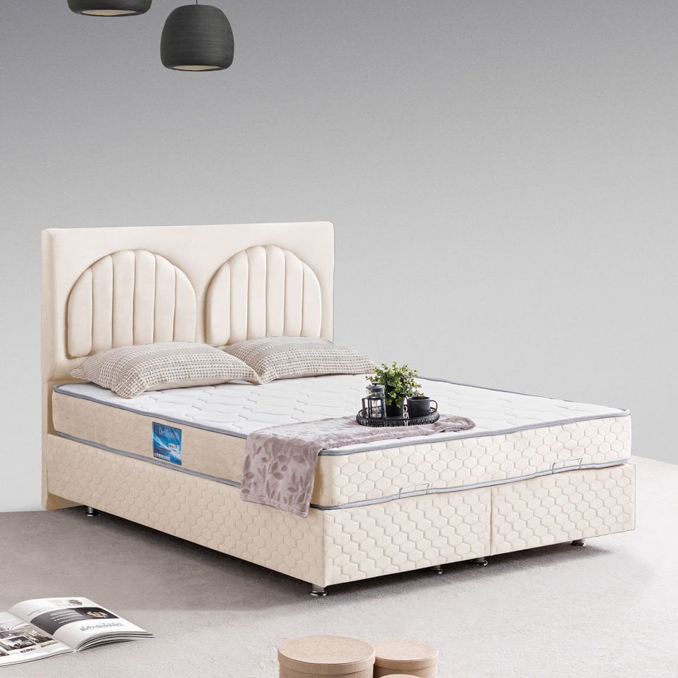 Walter Baza Başlık Orthosoft Yatak Seti 100 x 200 - Krem