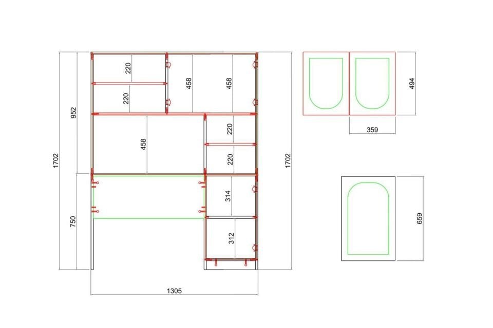 Sardes Led Aydınlatmalı Çalışma Masası