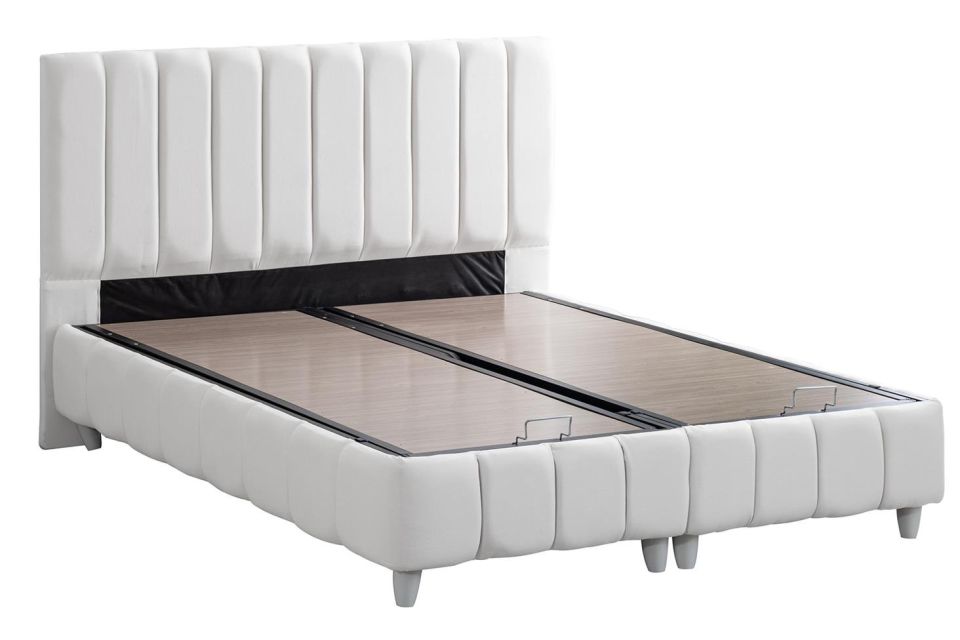 Narva Baza Başlık Real Pedli Yatak Seti 90 x 200 - Beyaz