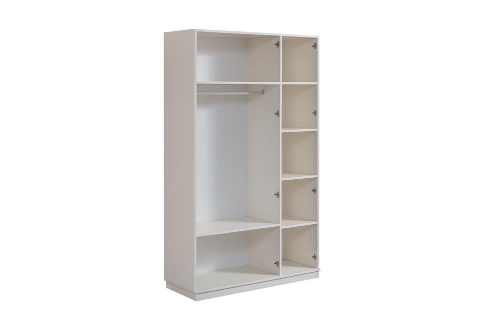 Armoni 3 Kapaklı Bronz Aynalı Gardırop