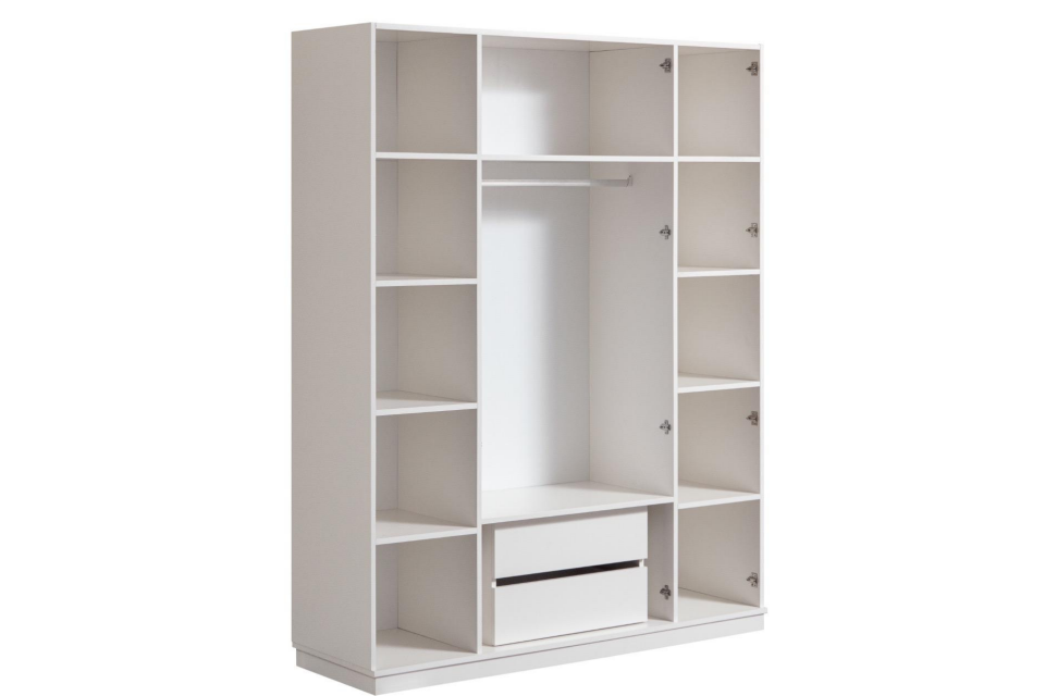 Armoni 4 Kapaklı Bronz Aynalı Gardırop