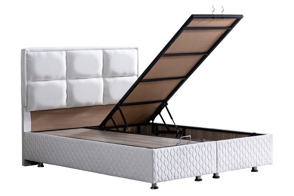 Grand Baza Başlık Seti 150 x 200 - Beyaz