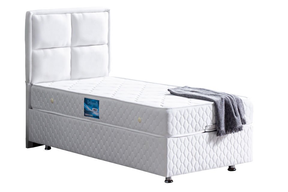 Grand Baza Başlık Ortho Soft Yatak Seti 120 x 200 - Beyaz