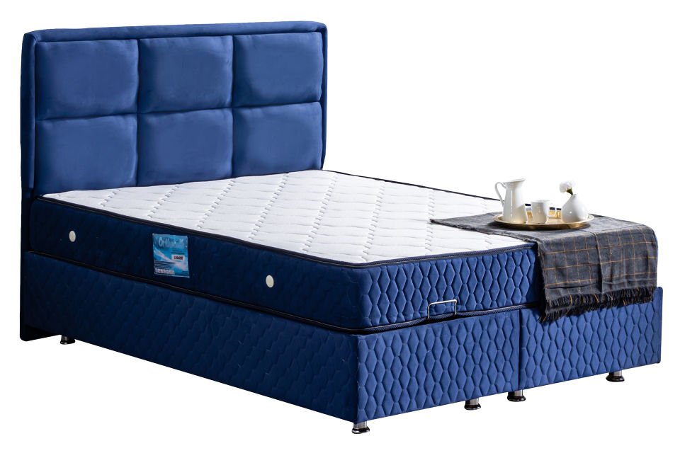 Grand Baza Başlık Ortho Soft Yatak Seti 150 x 200 - Lacivert