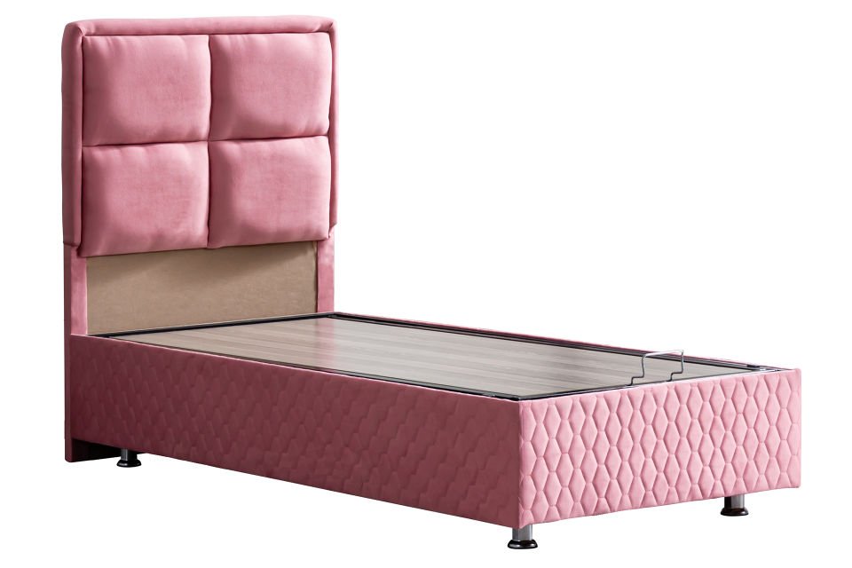 Grand Baza Başlık Ortho Soft Yatak Seti 100 x 200 - Pembe