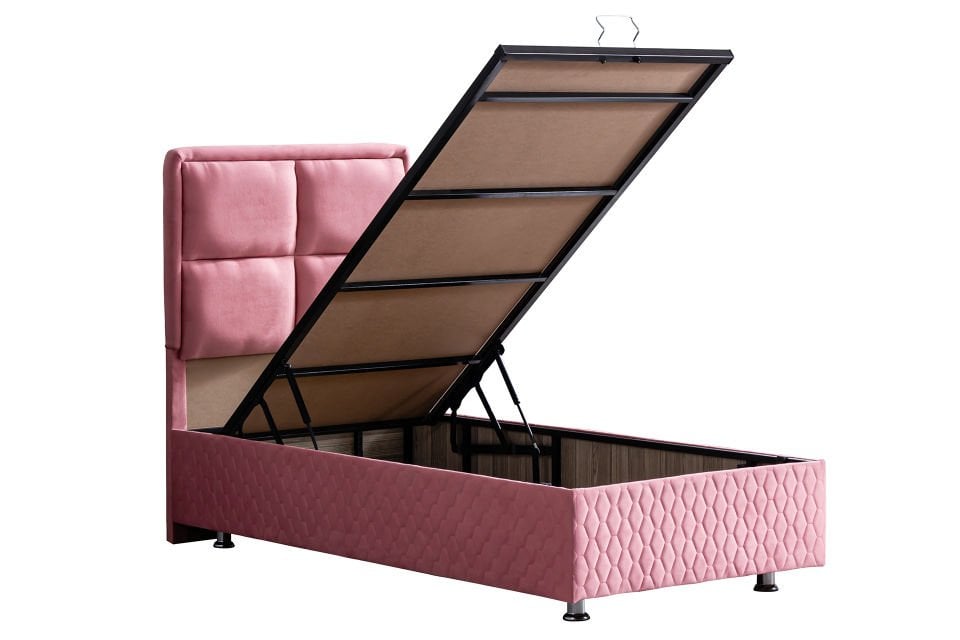 Grand Baza Başlık Ortho Soft Yatak Seti 100 x 200 - Pembe