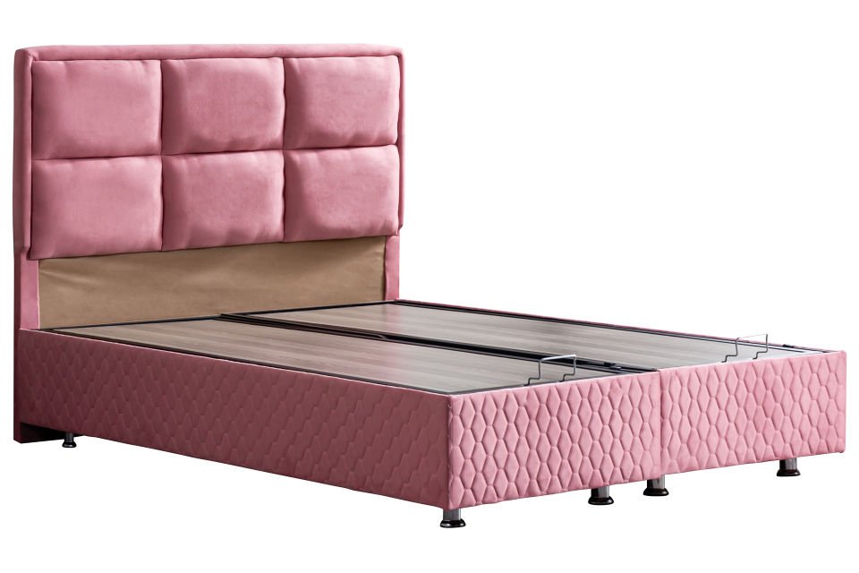 Grand Baza Başlık Ortho Soft Yatak Seti 150 x 200 - Pembe