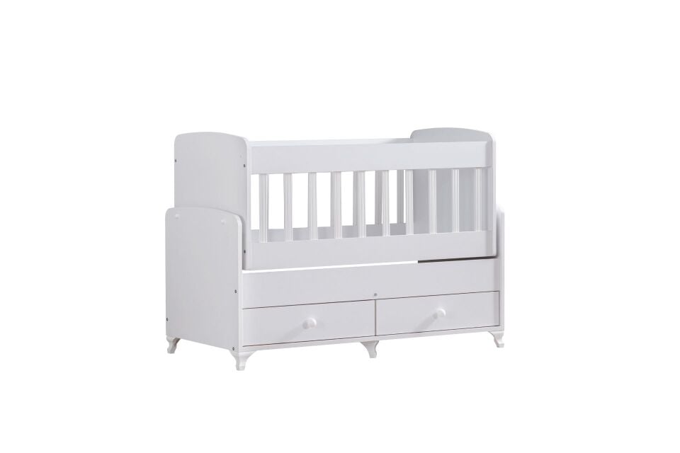 Elegant Çekmeceli Sallanan Beşik 60x120