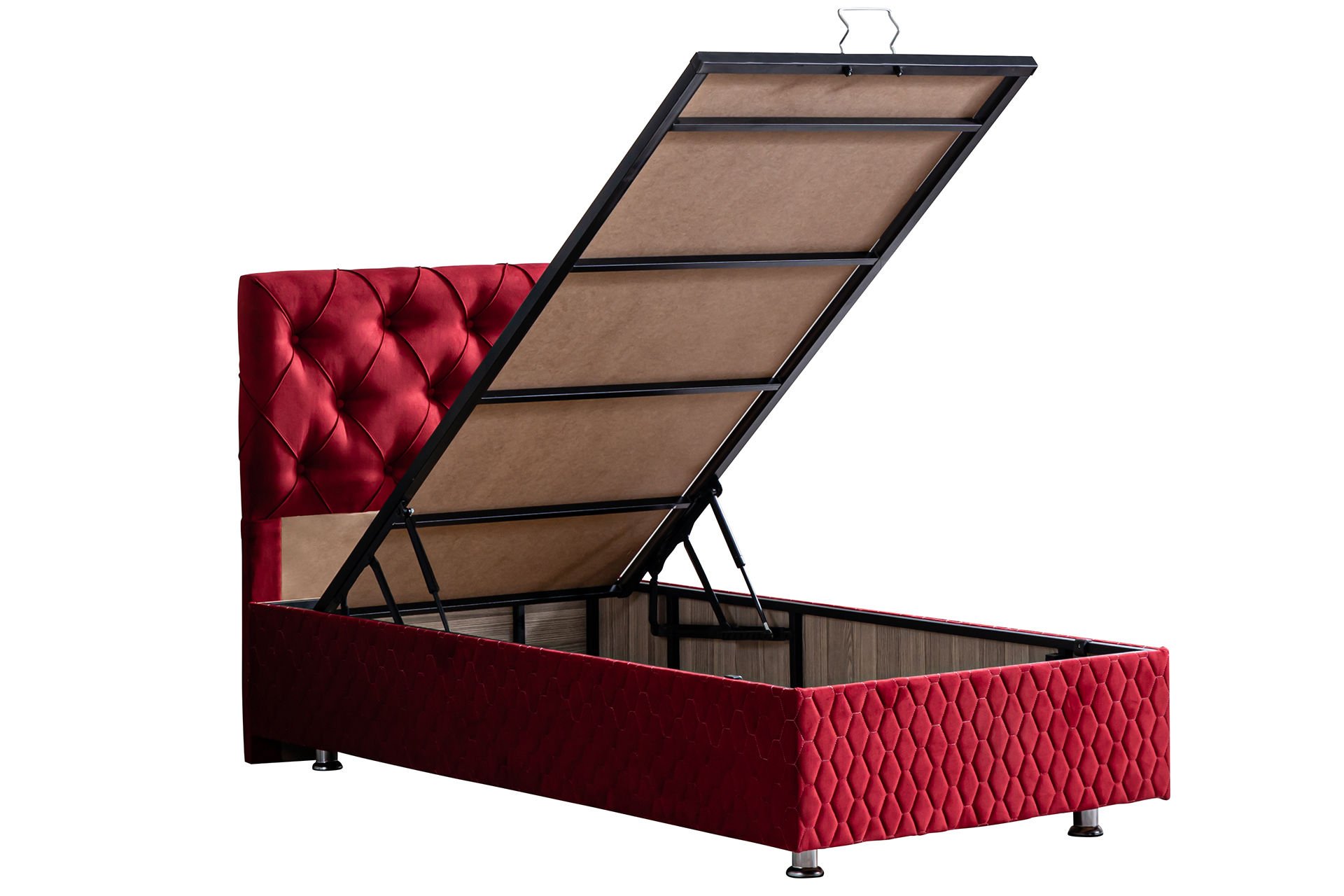 Vita Baza Başlık Seti 90 x 200 - Bordo