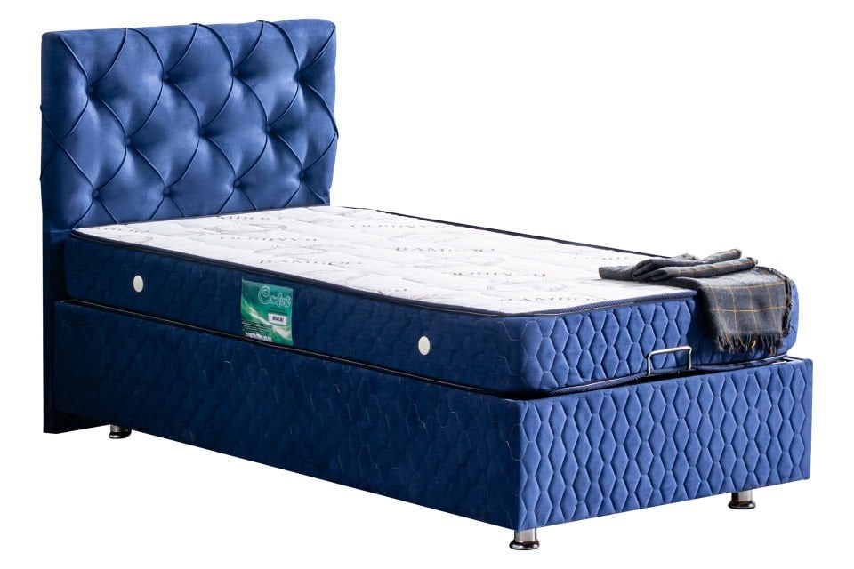 Vita Baza Başlık Comfort Yatak Seti 100 x 200 - Lacivert