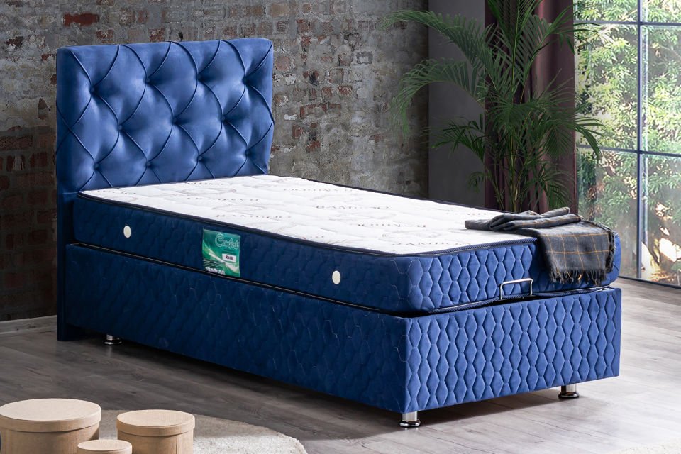 Vita Baza Başlık Comfort Yatak Seti 120 x 200 - Lacivert