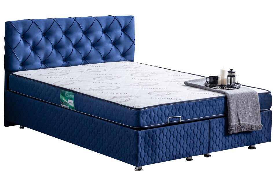 Vita Baza Başlık Comfort Yatak Seti 150 x 200 - Lacivert
