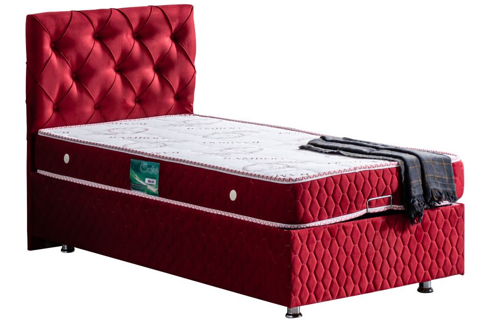 Vita Baza Başlık Comfort Yatak Seti 120 x 200 - Bordo